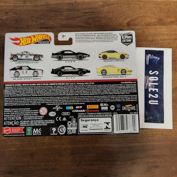 Hot Wheels Car Culture 2022 Audi Sport Quatro Knight Rider Nissan Fairlady Z - Picture 8 of 8